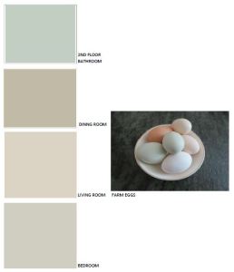 Neutral common space paint palette