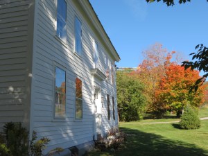 Front of House - South facing and fall colors 